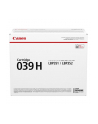 CANON toner CRG039 H high capacity - nr 6