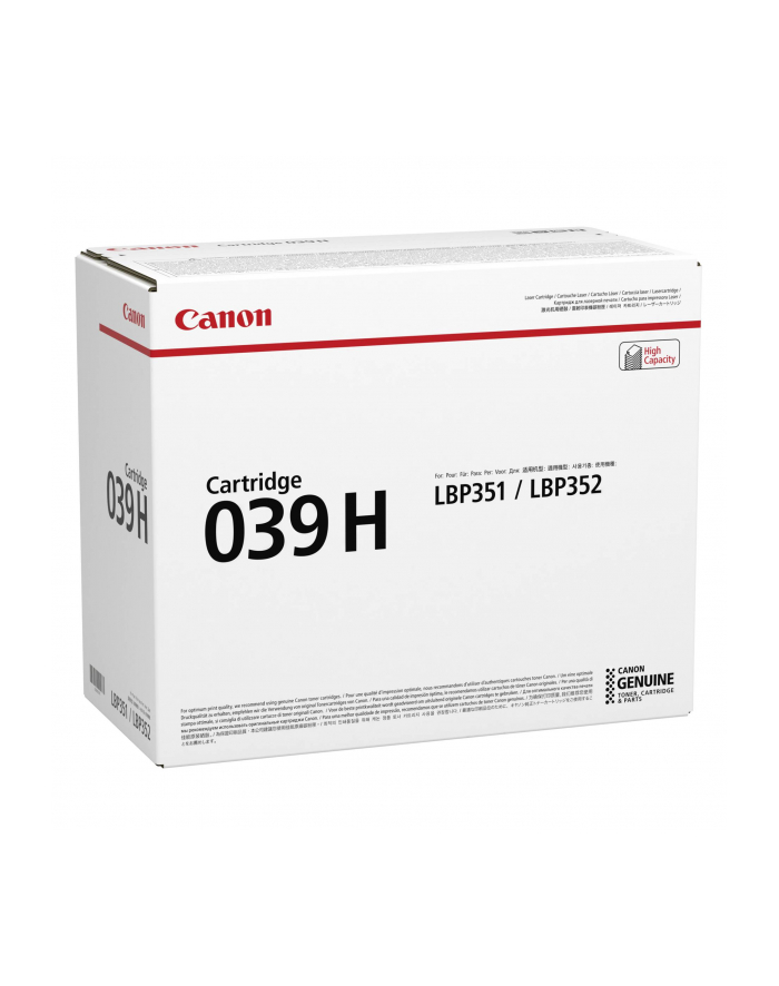 CANON toner CRG039 H high capacity główny