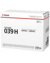 CANON toner CRG039 H high capacity - nr 5