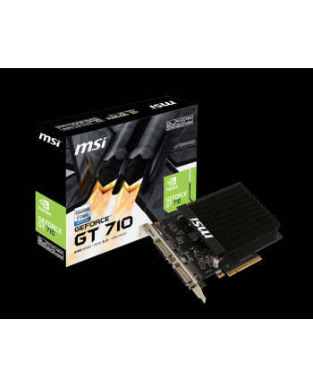 MSI GF GT 710 2048MB DDR3/64b V/H/D PCI-E
