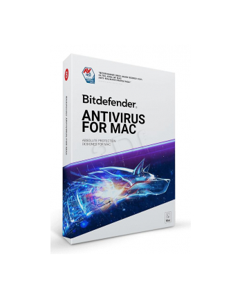 BitDefender Antivirus for Mac (nowa licencja, 1 rok, 1 urządzenie)