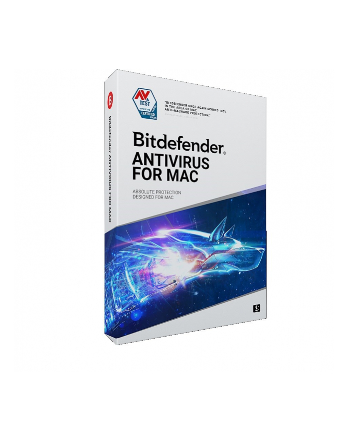 BitDefender Antivirus for Mac (nowa licencja, 2 lata, 1 urządzenie) główny