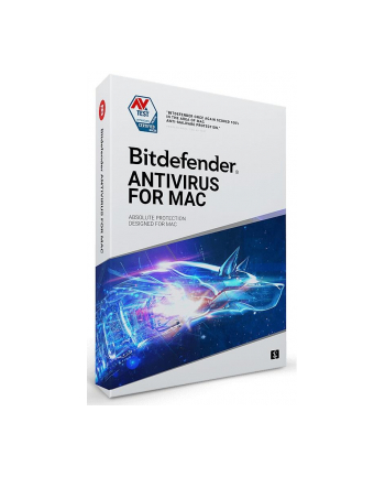 BitDefender Antivirus for Mac (nowa licencja, 2 lata, 3 urządzenia)