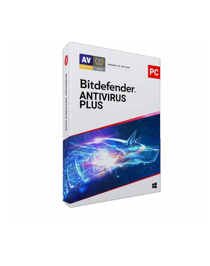 BitDefender Antivirus Plus (przedłużenie licencji, 1 rok, 10 urządzeń) główny