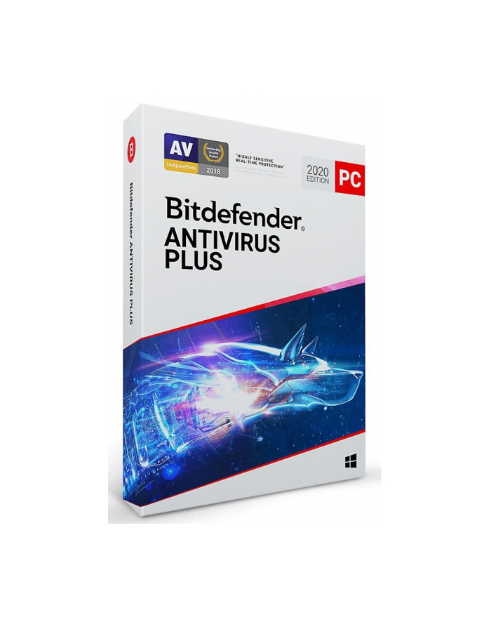 BitDefender Antivirus Plus (przedłużenie licencji, 3 lata, 1 urządzenie) główny