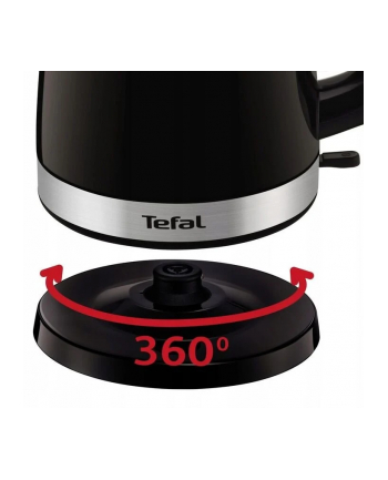 Czajnik elektryczny Tefal Delfini Plus KO150F30 (1 5l 2400W czarny) nr 1