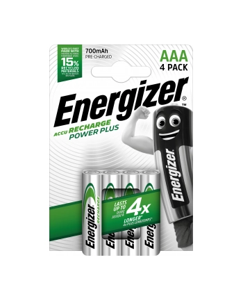 Akumulator ENERGIZER Power Plus, AAA, HR03, 1,2V, 700mAh, 4szt.