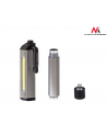 Maclean Lampa warsztatowa długopis srebrno-czarny MCE121S magnetyczna COB LED - nr 11