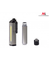 Maclean Lampa warsztatowa długopis srebrno-czarny MCE121S magnetyczna COB LED - nr 13