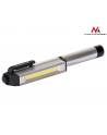 Maclean Lampa warsztatowa długopis srebrno-czarny MCE121S magnetyczna COB LED - nr 23