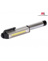 Maclean Lampa warsztatowa długopis srebrno-czarny MCE121S magnetyczna COB LED - nr 24