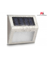 Maclean Lampa solarna 2LED na ogrodzenie, schody MCE119 Energy Inox - nr 17