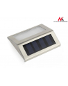 Maclean Lampa solarna 2LED na ogrodzenie, schody MCE119 Energy Inox - nr 18