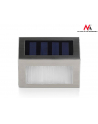 Maclean Lampa solarna 2LED na ogrodzenie, schody MCE119 Energy Inox - nr 19