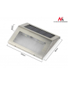 Maclean Lampa solarna 2LED na ogrodzenie, schody MCE119 Energy Inox - nr 21