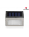 Maclean Lampa solarna 2LED na ogrodzenie, schody MCE119 Energy Inox - nr 24