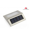 Maclean Lampa solarna 2LED na ogrodzenie, schody MCE119 Energy Inox - nr 26