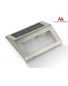 Maclean Lampa solarna 2LED na ogrodzenie, schody MCE119 Energy Inox - nr 5