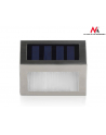 Maclean Lampa solarna 2LED na ogrodzenie, schody MCE119 Energy Inox - nr 6