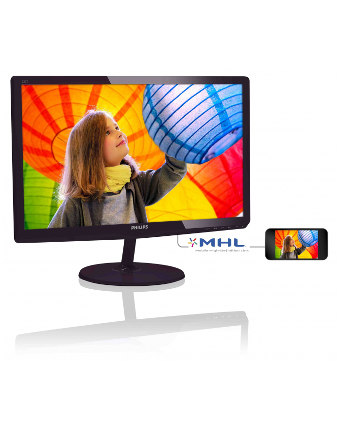 Monitor Philips 227E6LDAD/00 , 21,5inch; DVI-D/D-Sub/HDMI główny