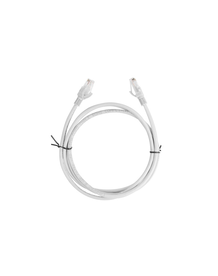 Lanberg Patchcord RJ45, kat. 6, UTP, 1.5m, szary główny