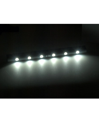 Maclean Lampka kuchenna podszafkowa z czujnikiem ruchu 6LED podłużna MCE123 5xAAA
