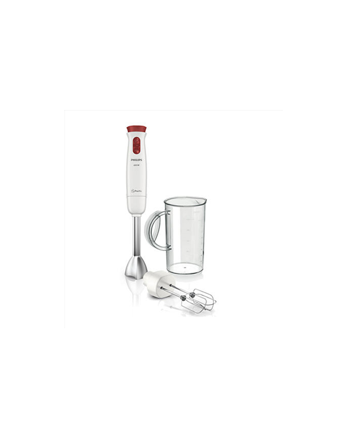 Blender ręczny 2w1 z funkcją miksera Philips HR 1626/00 (650W/biały) główny