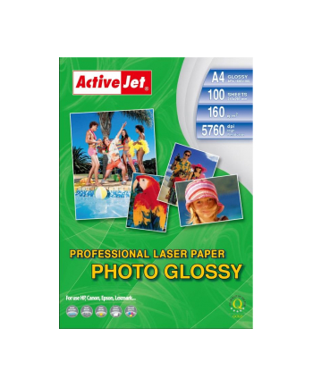 Papier fotograficzny błyszczący Activejet A4 100szt. 160g/m2