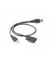 Gembird Adapter USB (M) + Power -> SATA slim SSD (na kablu) - nr 16