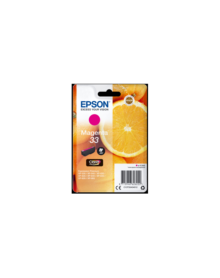 Premium Ink Epson Singlepack Magenta 33 główny