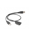 Gembird Adapter USB (M) + Power -> SATA slim SSD (na kablu) - nr 12