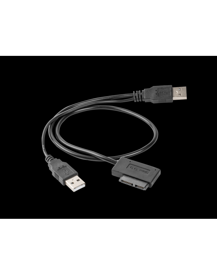 Gembird Adapter USB (M) + Power -> SATA slim SSD (na kablu) główny