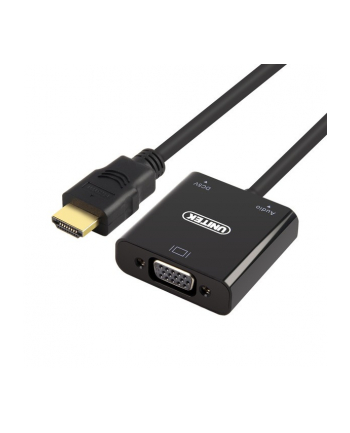 Unitek Adapter HDMI - VGA + audio, Y-6333
