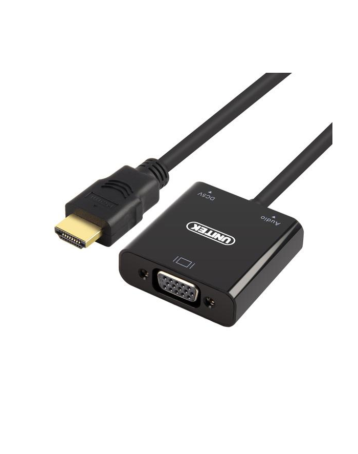 Unitek Adapter HDMI - VGA + audio, Y-6333 główny