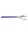 Kabel Digitus UTP kat.6, drut,   Digitus Network 305m, 15 LGW kolor fiolet - nr 1