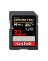 SanDisk SecureDigital SDHC Extreme Pro (95 MB/s class 10 UHS-I U3 V30) - 32GB - nr 1
