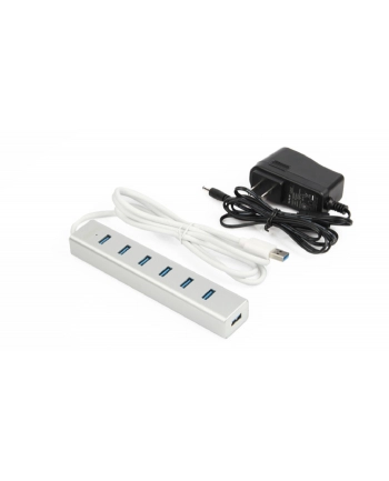 Unitek HUB 7 x USB3.0 ALUMINIUM Z ZASILACZEM; Y-3090