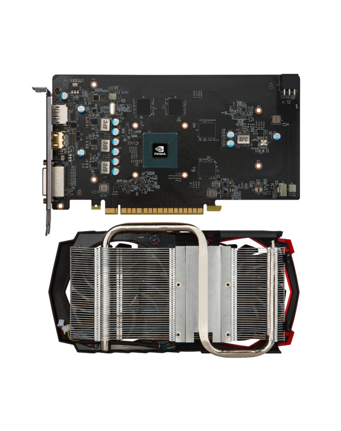 MSI GeForce CUDA GTX 1050 Gaming X 2GB DDR5 128BIT DVI/HDMI główny