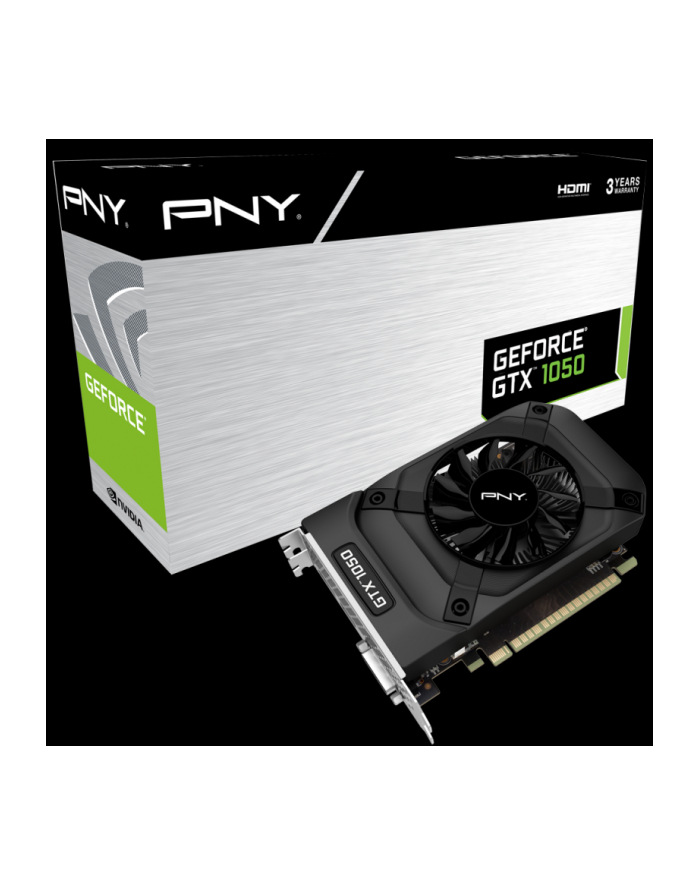 PNY Technologies Europe PNY GeForce GTX 1050, 2GB GDDR5 (128 Bit) główny