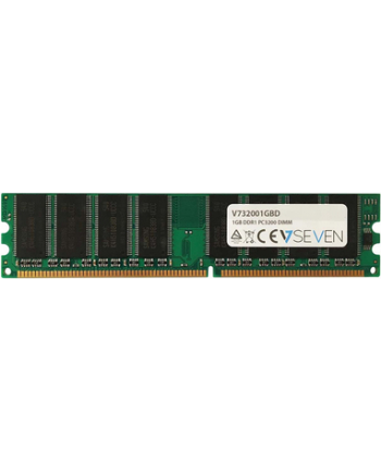 V7 1GB DDR1 400MHZ CL3 1GB DDR1 400MHz, CL3, 30g