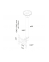 NewStar Uchwyt Sufitowy  (Wysokość: 64-105 cm) - nr 23
