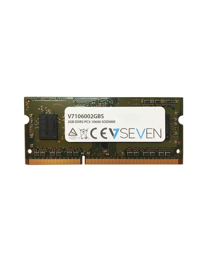 V7 2GB DDR3 1333MHZ CL9 SO DIMM PC3-10600 główny