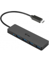 i-tec USB 3.1 Type C SLIM HUB 4 Port passive - Black - nr 20