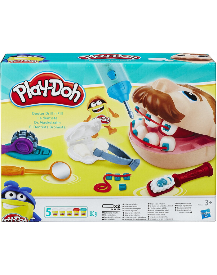 Hasbro Play-Doh Zestaw Doktor Dentysta B5520 główny