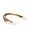 SAVIO AK-09 Power Cable adapter MOLEX 1X2  0,18m - nr 9