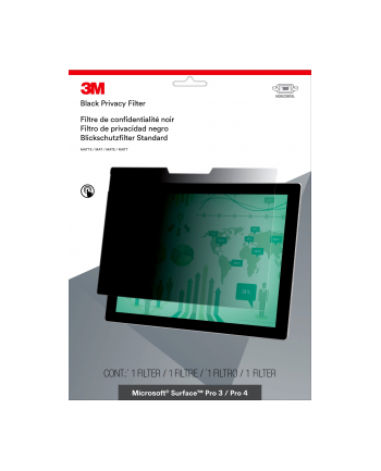 3M Filtr prywatyzującydo  Microsoft® Surface™ Pro 3 - poziomy 12'' (PFTMS001)
