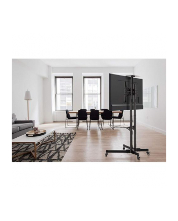 Manhattan Stojak mobilny do TV LCD/LED/PDP 37''-70'' 50kg VESA pochylany 2 półki