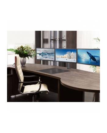 Techly Potrójne ramię biurkowe do LED/LCD 13''-24'' VESA 3x10 kg regulowane nr 2