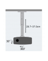 Techly Uchwyt sufitowy do projektora 30/37 cm, 15 kg, srebrny - nr 20
