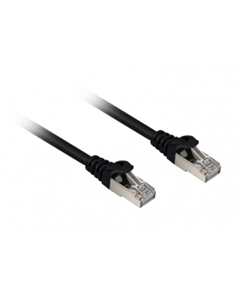Sharkoon kabel sieciowy RJ45 CAT.6a SFTP LSOH czarny 0,25m - HalogenFree